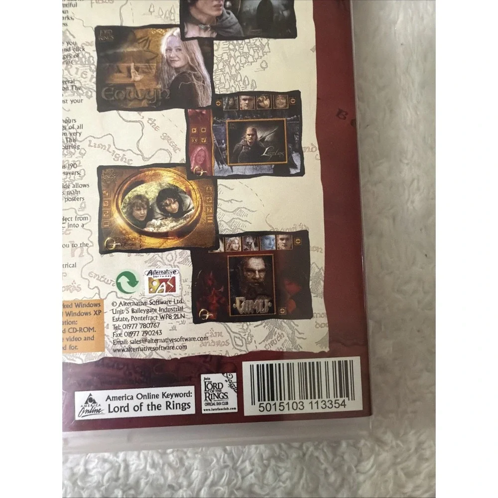 The Lord Of The Rings The Two Towers Activity Studio PC CD ROM Vtg